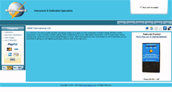 Desktop Screenshot of heme-international.com